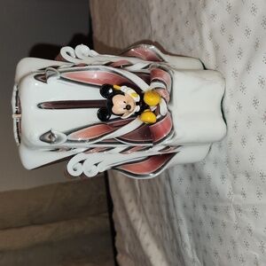 New,Vintage Disney hand crafted 3D Mickey candle